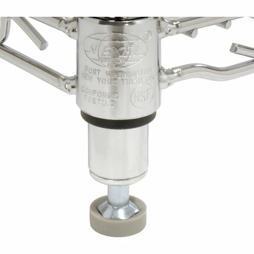 Nexel® Chrome, 4 Tier, Quick Adjust, Wire Shelving Starter Unit, 36"W x 18"D x 63"H 7 Nexel® Chrome, 4 Tier, Quick Adjust, Wire Shelving Starter Unit, 36"W x 18"D x 63"H - Image 7