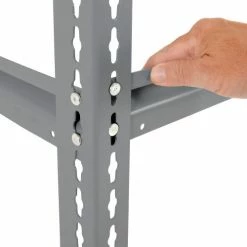 Global Industrial High Cap. Starter Rack 60Wx36Dx96H 3 Levels Wood Deck 1300lb Per Shelf GRY 26 Global Industrial High Cap. Starter Rack 60Wx36Dx96H 3 Levels Wood Deck 1300lb Per Shelf GRY -Shelving Sales Store 580894GY 10 1