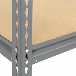 Global Industrial High Cap. Starter Rack 72Wx24Dx96H 3 Levels Wood Deck 1000lb Per Shelf GRY 20 Global Industrial High Cap. Starter Rack 72Wx24Dx96H 3 Levels Wood Deck 1000lb Per Shelf GRY -Shelving Sales Store 580897GY 03 1