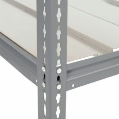 Global Industrial High Cap. Starter Rack 72Wx48Dx84H 3 Level Steel Deck 1000lb Per Shelf GRY 19 Global Industrial High Cap. Starter Rack 72Wx48Dx84H 3 Level Steel Deck 1000lb Per Shelf GRY -Shelving Sales Store 580909GY 03