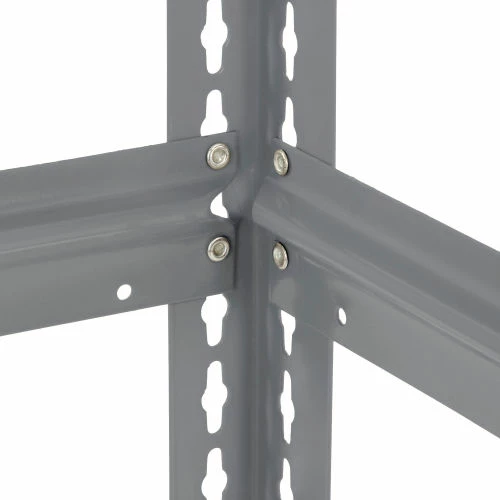 Global Industrial High Cap. Starter Rack 72Wx48Dx84H 3 Level Steel Deck 1000lb Per Shelf GRY 10 Global Industrial High Cap. Starter Rack 72Wx48Dx84H 3 Level Steel Deck 1000lb Per Shelf GRY - Image 10