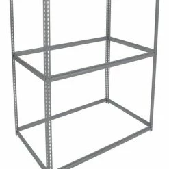 Global Industrial High Cap. Starter Rack 60Wx36Dx84H 3 Levels Wire Deck 1300lb Per Shelf GRY -Shelving Sales Store 580918GY 06
