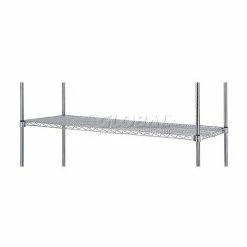 Nexel® S1848AZ Poly-Z-Brite® Quick Adjust Wire Shelf 48"W x 18"D 6 Nexel® S1848AZ Poly-Z-Brite® Quick Adjust Wire Shelf 48"W x 18"D -Shelving Sales Store 580CP26 02 2
