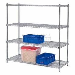 Nexel® E-Z Adjust Shelf 48x24 with Clips & 4 Hooks 36 Nexel® E-Z Adjust Shelf 48x24 with Clips & 4 Hooks -Shelving Sales Store 580CP26 05 6