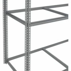 Global Industrial™ High Cap. Add-On Rack 72Wx36Dx84H 3 Levels Wood Deck 1000 Lb. Per Level GRY -Shelving Sales Store 581005GY 06