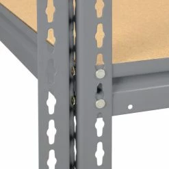 Global Industrial High Capacity Add-On Rack 96x24x843 Levels Wood Deck 800 Lb Per Level GRY 20 Global Industrial High Capacity Add-On Rack 96x24x843 Levels Wood Deck 800 Lb Per Level GRY -Shelving Sales Store 581008GY 03 3