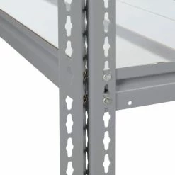 Global Industrial High Cap. Add-On Rack 48Wx48Dx60H 3 Levels Steel Deck 1500lb Per Level GRY 19 Global Industrial High Cap. Add-On Rack 48Wx48Dx60H 3 Levels Steel Deck 1500lb Per Level GRY -Shelving Sales Store 581011GY 03