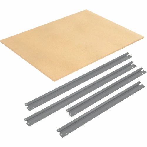 Global Industrial™ Additional Level For 48"W x 36"D High Capacity Rack Wood Deck - Gray 1 Global Industrial™ Additional Level For 48"W x 36"D High Capacity Rack Wood Deck - Gray