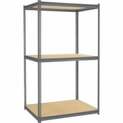 Global Industrial™ Additional Level For 48"W x 36"D High Capacity Rack Wood Deck - Gray 12 Global Industrial™ Additional Level For 48"W x 36"D High Capacity Rack Wood Deck - Gray -Shelving Sales Store 581071GY 04