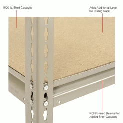 Global Industrial™ Additional Level For 48"W x 36"D High Capacity Rack Wood Deck - Tan 14 Global Industrial™ Additional Level For 48"W x 36"D High Capacity Rack Wood Deck - Tan -Shelving Sales Store 581071IN 2wco