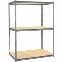Global Industrial™ Additional Level For 60"W x 24"D High Capacity Rack Wood Deck - Gray 12 Global Industrial™ Additional Level For 60"W x 24"D High Capacity Rack Wood Deck - Gray -Shelving Sales Store 581074GY 04