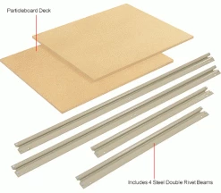 Global Industrial™ Additional Level For 60"W x 36"D High Capacity Rack Wood Deck - Tan 13 Global Industrial™ Additional Level For 60"W x 36"D High Capacity Rack Wood Deck - Tan -Shelving Sales Store 581074IN 1wco