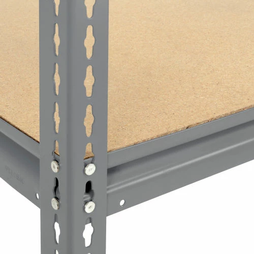 Global Industrial™ Additional Level For 72"W x 36"D High Capacity Rack Wood Deck - Gray 4 Global Industrial™ Additional Level For 72"W x 36"D High Capacity Rack Wood Deck - Gray - Image 4