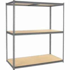 Global Industrial™ Additional Level For 72"W x 36"D High Capacity Rack Wood Deck - Gray 14 Global Industrial™ Additional Level For 72"W x 36"D High Capacity Rack Wood Deck - Gray -Shelving Sales Store 581077GY 05