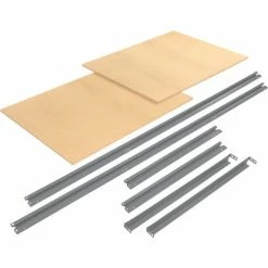 Global Industrial™ Additional Level For 96"W x 36"D High Capacity Rack Wood Deck - Gray