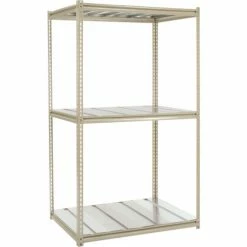 Global Industrial™ Additional Level For 48"W x 24"D High Capacity Rack Steel Deck - Tan -Shelving Sales Store 581083 04