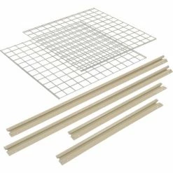 Global Industrial™ Additional Level For 60"W x 36"D High Capacity Rack Wire Deck - Tan