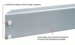 Global Industrial™ Additional Shelf Level Boltless 48"W x 18"D - Gray 18 Global Industrial™ Additional Shelf Level Boltless 48"W x 18"D - Gray -Shelving Sales Store 601902 4wco 8