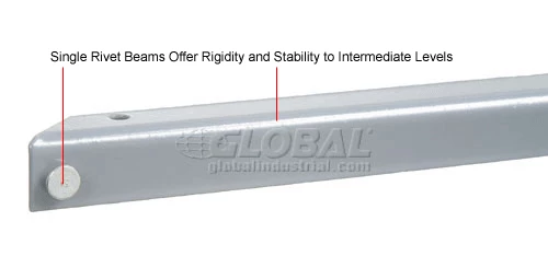 Global Industrial™ Additional Shelf Level Boltless Wood Deck 36"W x 12"D - Gray 11 Global Industrial™ Additional Shelf Level Boltless Wood Deck 36"W x 12"D - Gray - Image 11