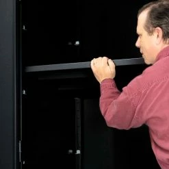 Global Industrial™ Additional Shelves for 48"W Storage Cabinet - Black -Shelving Sales Store 603357BK 43 1