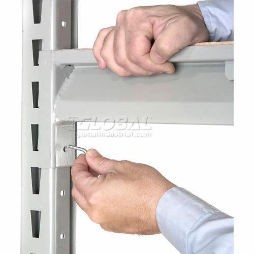 Global Industrial™ Record Storage Rack Starter 72"W x 18"D x 72"H 2 Global Industrial™ Record Storage Rack Starter 72"W x 18"D x 72"H - Image 2