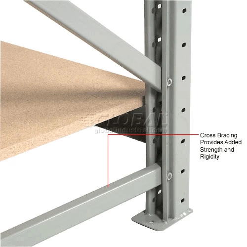 Global Industrial™ Record Storage Rack Starter 60"W x 18"D x 72"H 15 Global Industrial™ Record Storage Rack Starter 60"W x 18"D x 72"H - Image 15