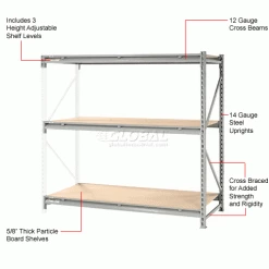 Global Industrial™ Record Storage Rack Add-On 96"W x 18"D x 72"H -Shelving Sales Store 613131x 2wco 2