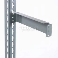 Global Industrial™ 12" Wall Bracket - Gray -Shelving Sales Store 613145 32