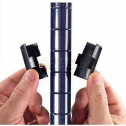 Nexel® Nexelon®, 4 Tier, Heavy Duty, Wire Shelving Starter Unit 24"W x 24"D x 63"H -Shelving Sales Store 653260N 31 10