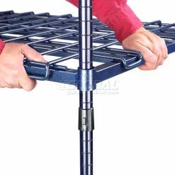 Nexel® Nexelon®, 4 Tier, Heavy Duty, Wire Shelving Starter Unit 60"W x 18"D x 74"H 22 Nexel® Nexelon®, 4 Tier, Heavy Duty, Wire Shelving Starter Unit 60"W x 18"D x 74"H -Shelving Sales Store 653260N 35 9