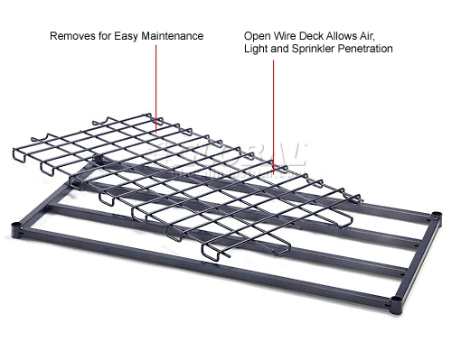 Nexelon® DS1848N Heavy Duty Wire Shelf 48"W x 18"D 7 Nexelon® DS1848N Heavy Duty Wire Shelf 48"W x 18"D - Image 7