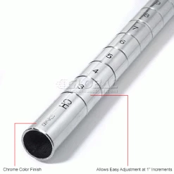 Nexel® P63C Chrome Post 63"H - 4 Pack 13 Nexel® P63C Chrome Post 63"H - 4 Pack -Shelving Sales Store 711232IN 1wco