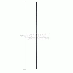 Nexel® P63N Nexelon® Post 63"H - 4 Pack 16 Nexel® P63N Nexelon® Post 63"H - 4 Pack -Shelving Sales Store 711252IN dim