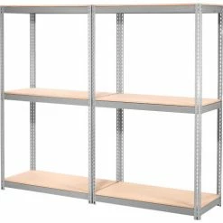 Global Industrial Expandable Add-On Rack 48x24x84 3 Level Wood Deck 1500 lb. Cap Per Level GRY 25 Global Industrial Expandable Add-On Rack 48x24x84 3 Level Wood Deck 1500 lb. Cap Per Level GRY -Shelving Sales Store 785578GY 14