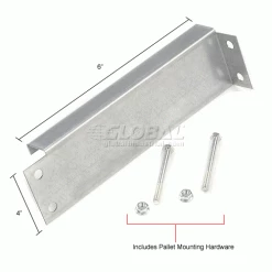 Interlake Mecalux 6"D Wall Bracket -Shelving Sales Store 796359 1wco