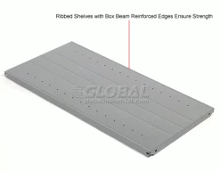 Global Industrial™ Steel Shelving 20 Ga 36" Wx24" Dx97" H Closed Clip 5 Shelves Starter 40 Global Industrial™ Steel Shelving 20 Ga 36" Wx24" Dx97" H Closed Clip 5 Shelves Starter -Shelving Sales Store 796392 4wco 1