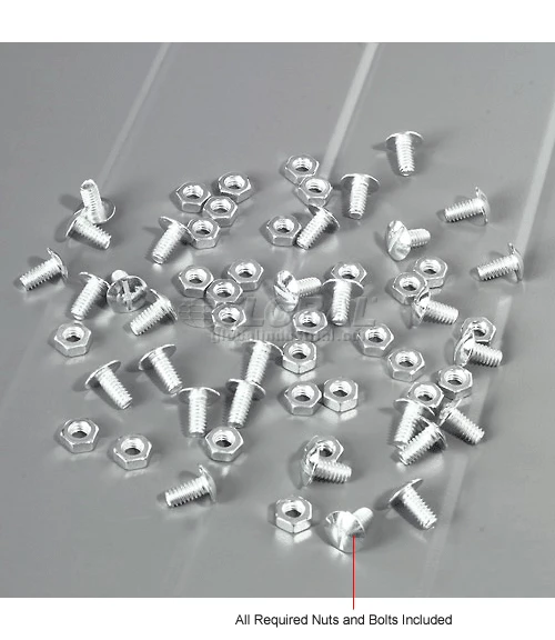 Global Industrial™ Steel Shelving 18 Ga 48"W x 24"D x 97"H Closed Clip 5 Shelves Starter 21 Global Industrial™ Steel Shelving 18 Ga 48"W x 24"D x 97"H Closed Clip 5 Shelves Starter - Image 21