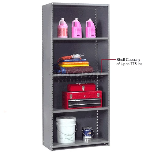 Global Industrial™ Steel Shelving 20 Ga 36" Wx24" Dx97" H Closed Clip 5 Shelves Starter 16 Global Industrial™ Steel Shelving 20 Ga 36" Wx24" Dx97" H Closed Clip 5 Shelves Starter - Image 16