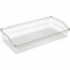 Nexel® Wire Shelf Basket 36"W x 18"D