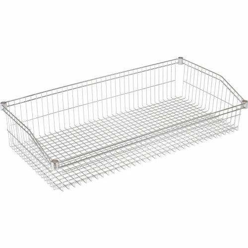 Nexel® Wire Shelf Basket 36"W x 24"D 1 Nexel® Wire Shelf Basket 36"W x 24"D