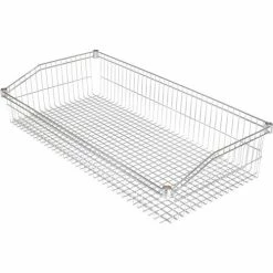 Nexel® Wire Shelf Basket 48"W x 24"D