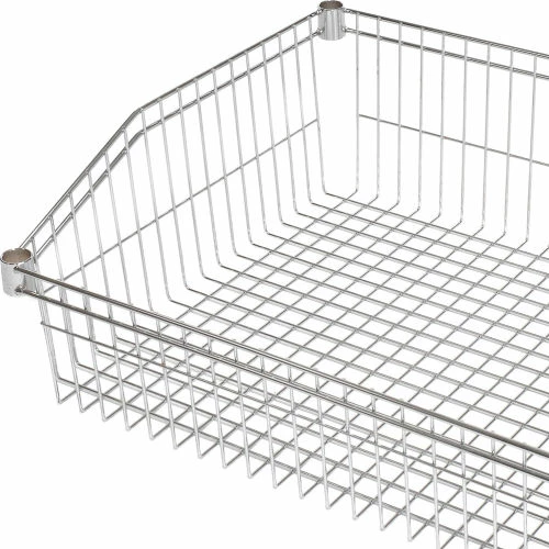 Nexel® Wire Shelf Basket 48"W x 24"D 2 Nexel® Wire Shelf Basket 48"W x 24"D - Image 2
