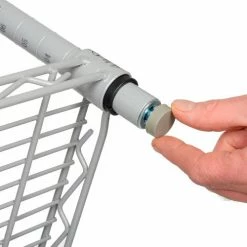 Nexel®, Nexelate®, Silver Epoxy, 4 Tier, Wire Shelving Starter Unit, 48"W x 30"D x 54"H 18 Nexel®, Nexelate®, Silver Epoxy, 4 Tier, Wire Shelving Starter Unit, 48"W x 30"D x 54"H -Shelving Sales Store 797867 08