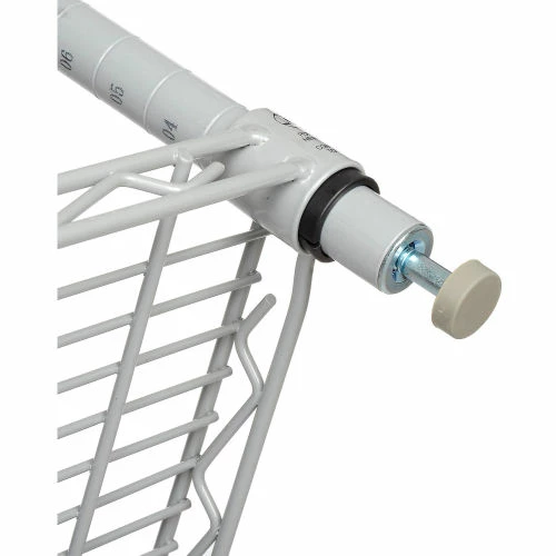 Nexel®, Nexelate®, Silver Epoxy, 4 Tier, Wire Shelving Starter Unit, 48"W x 30"D x 54"H 10 Nexel®, Nexelate®, Silver Epoxy, 4 Tier, Wire Shelving Starter Unit, 48"W x 30"D x 54"H - Image 10