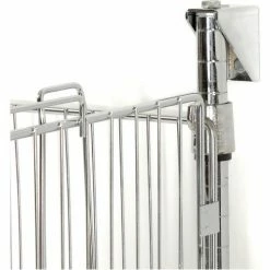 Nexel Wall Mount Basket Kit 48"W x 14"D x 9"H (3 Basket) Chrome 9 Nexel Wall Mount Basket Kit 48"W x 14"D x 9"H (3 Basket) Chrome -Shelving Sales Store 798319 11 4