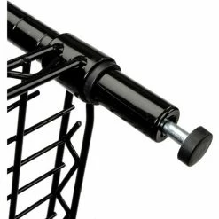 Nexel® Black Epoxy, 4 Tier, Wire Shelving Starter Unit, 48"W x 18"D x 74"H 30 Nexel® Black Epoxy, 4 Tier, Wire Shelving Starter Unit, 48"W x 18"D x 74"H -Shelving Sales Store 798761 10