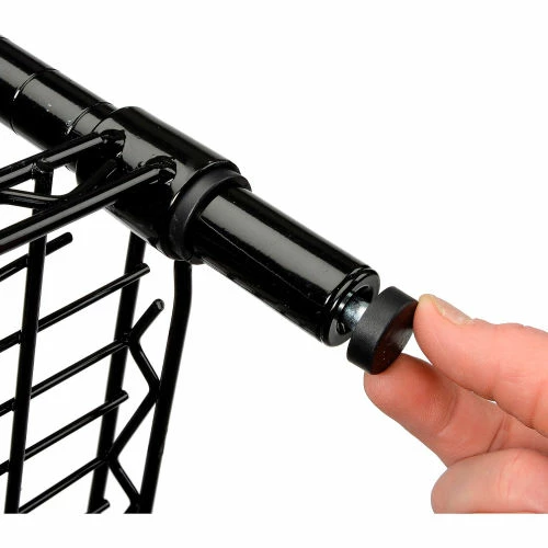 Nexel® Black Epoxy, 4 Tier, Wire Shelving Starter Unit, 36"W x 24"D x 74"H 12 Nexel® Black Epoxy, 4 Tier, Wire Shelving Starter Unit, 36"W x 24"D x 74"H - Image 12