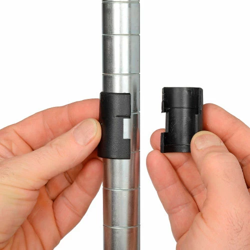 Nexel® Zinc Chromate, 4 Tier, Wire Shelving Starter Unit, 36"W x 24"D x 74"H 8 Nexel® Zinc Chromate, 4 Tier, Wire Shelving Starter Unit, 36"W x 24"D x 74"H - Image 8