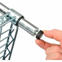 Nexel® Zinc Chromate, 4 Tier, Wire Shelving Starter Unit, 48"W x 18"D x 74"H 31 Nexel® Zinc Chromate, 4 Tier, Wire Shelving Starter Unit, 48"W x 18"D x 74"H -Shelving Sales Store 798769 11 7