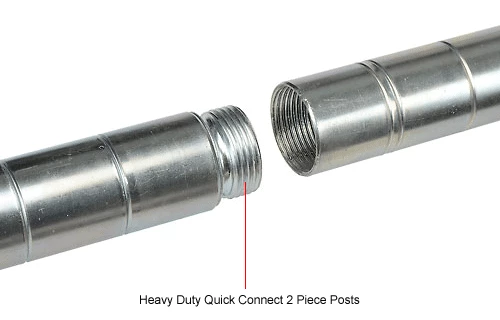 Nexel® Zinc Chromate, 4 Tier, Wire Shelving Starter Unit, 36"W x 18"D x 74"H 16 Nexel® Zinc Chromate, 4 Tier, Wire Shelving Starter Unit, 36"W x 18"D x 74"H - Image 16